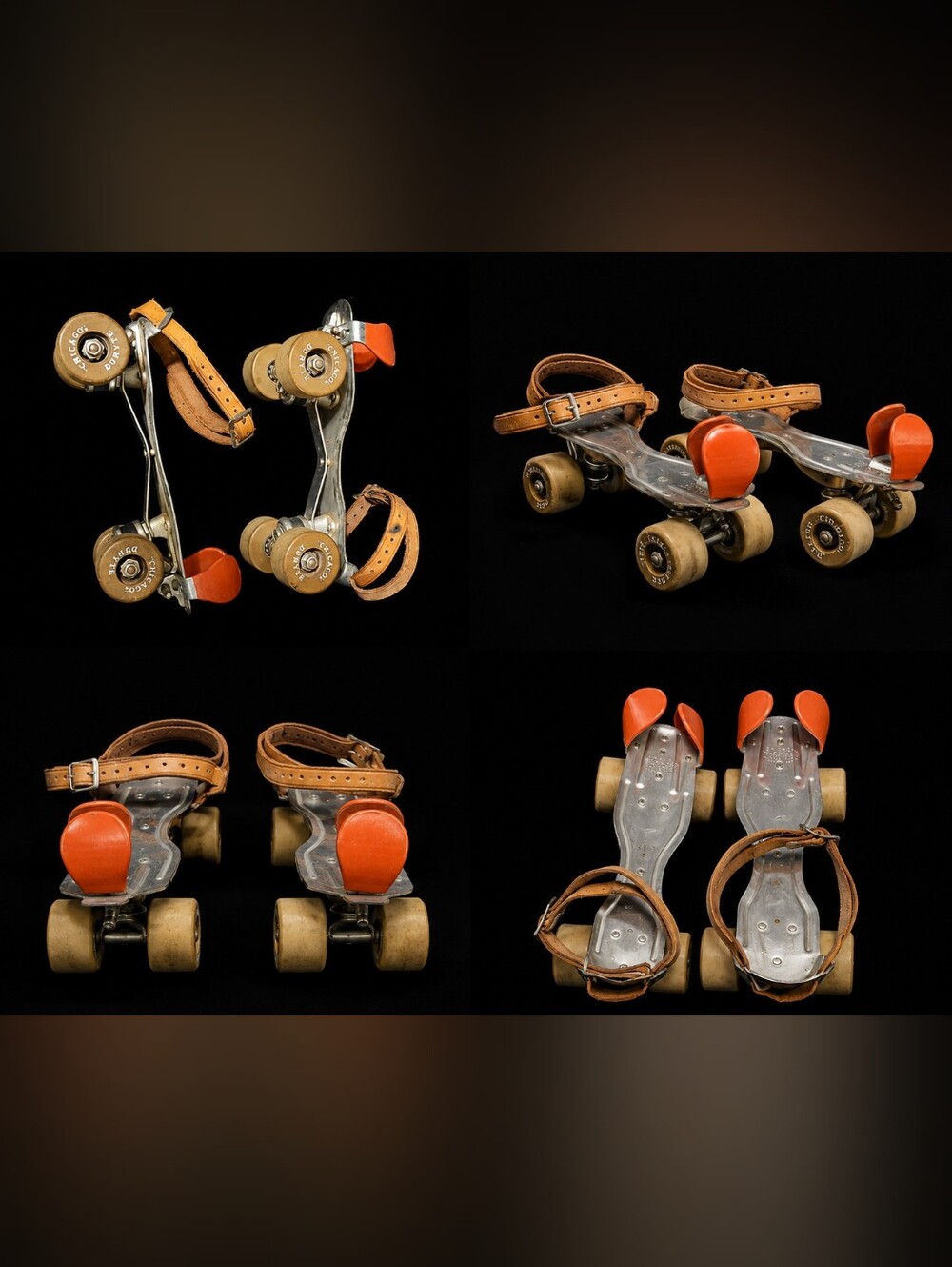 Vintage Adjustable Roller Skates Chicago Skate Company